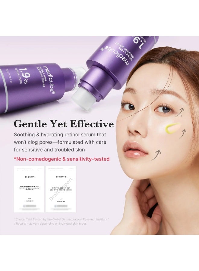 Medicube Retinol NMN Boosting Serum for Sensitive Skin, Moisturising Essence, 30 ml - Image 4